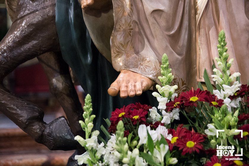 GALERÍA: Las imágenes del Acto de veneración a Ntro. Padre Jesús en su Entrada Triunfal en Jerusalén en San Mateo