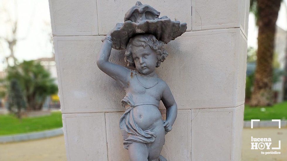  Fuente del "Niño del Coso", actualmente en restauración 