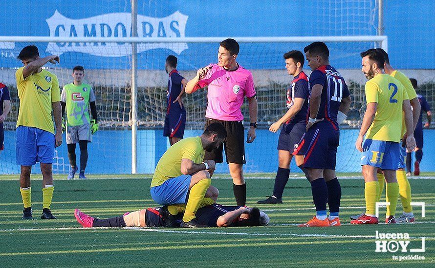  Imagen del partido correspondiente a la primera vuelta entre el Lucecor y el Atlético Palma del Río 