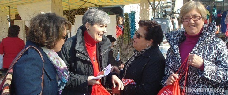  Últimos actos de campaña en Lucena con el PSOE, PP y UPYD 