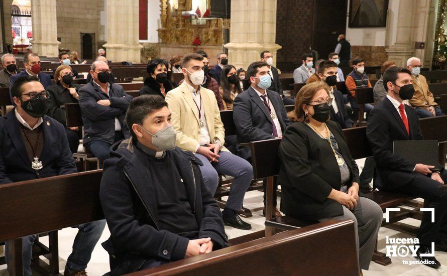 GALERÍA: Francisco Manuel Luque protagoniza el II Pregón de la Juventud de la Cofradía de la Humillación y Servitas