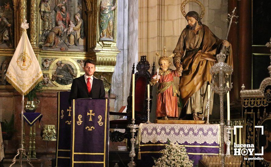 GALERÍA: Francisco Manuel Luque protagoniza el II Pregón de la Juventud de la Cofradía de la Humillación y Servitas