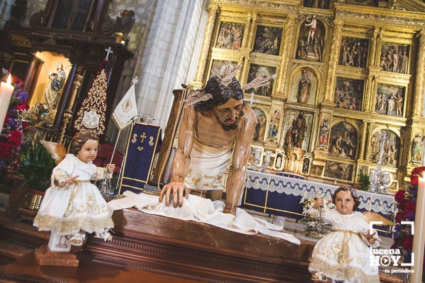 GALERÍA: Las imágenes de los cinco actos de veneración de este cuarto Domingo de Cuaresma en los templos lucentinos