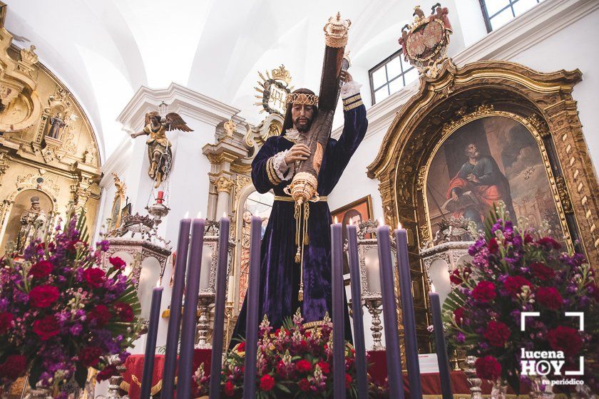 GALERÍA: Las imágenes de los cinco actos de veneración de este cuarto Domingo de Cuaresma en los templos lucentinos