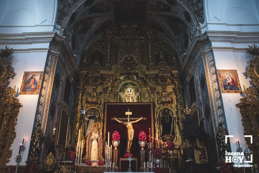 GALERÍA: Las imágenes de los cinco actos de veneración de este cuarto Domingo de Cuaresma en los templos lucentinos