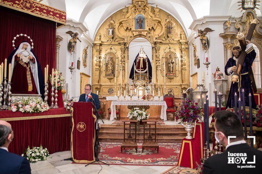 GALERÍA: Manuel Guerrero evoca el Miércoles Santo y el papel de la Iglesia durante la pandemia en su Exaltación del Valle