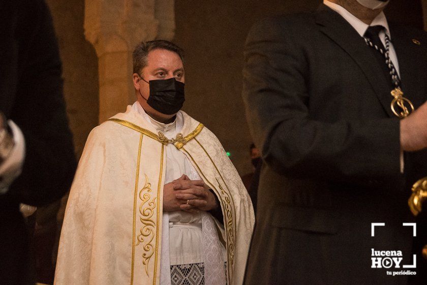 GALERÍA: Las imágenes del Viacrucis del Cristo Yacente de la Cofradía de la Soledad en Santiago