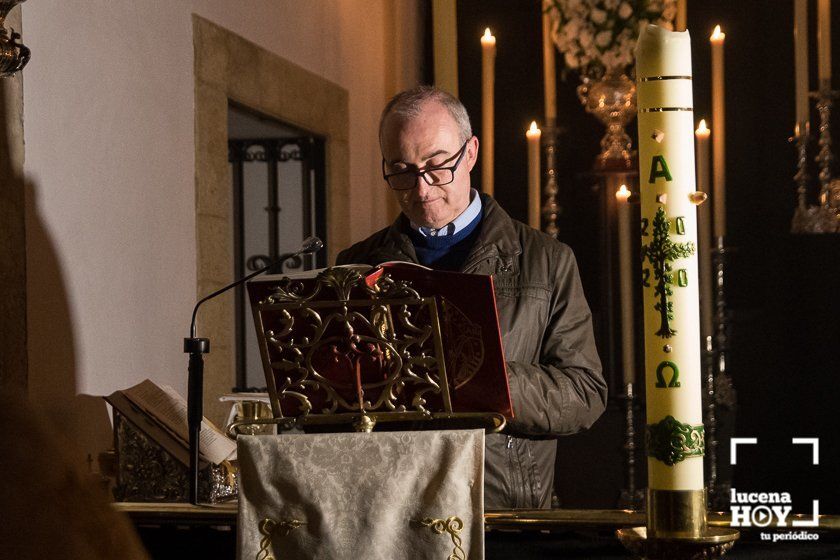 GALERÍA: Las imágenes del Viacrucis del Cristo Yacente de la Cofradía de la Soledad en Santiago