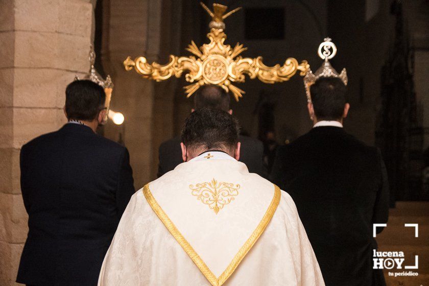 GALERÍA: Las imágenes del Viacrucis del Cristo Yacente de la Cofradía de la Soledad en Santiago