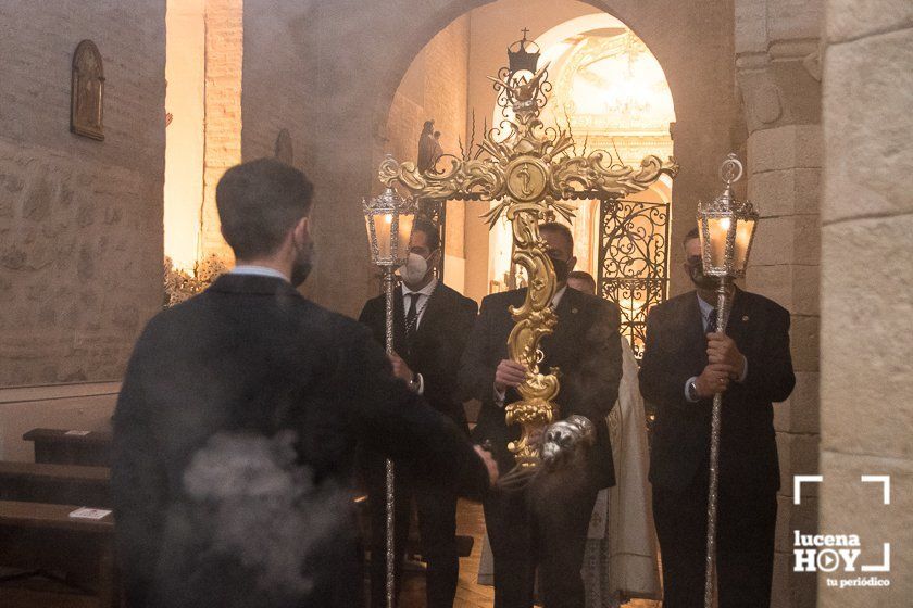 GALERÍA: Las imágenes del Viacrucis del Cristo Yacente de la Cofradía de la Soledad en Santiago GALERÍA: Las imágenes del Viacrucis del Cristo Yacente de la Cofradía de la Soledad en Santiago