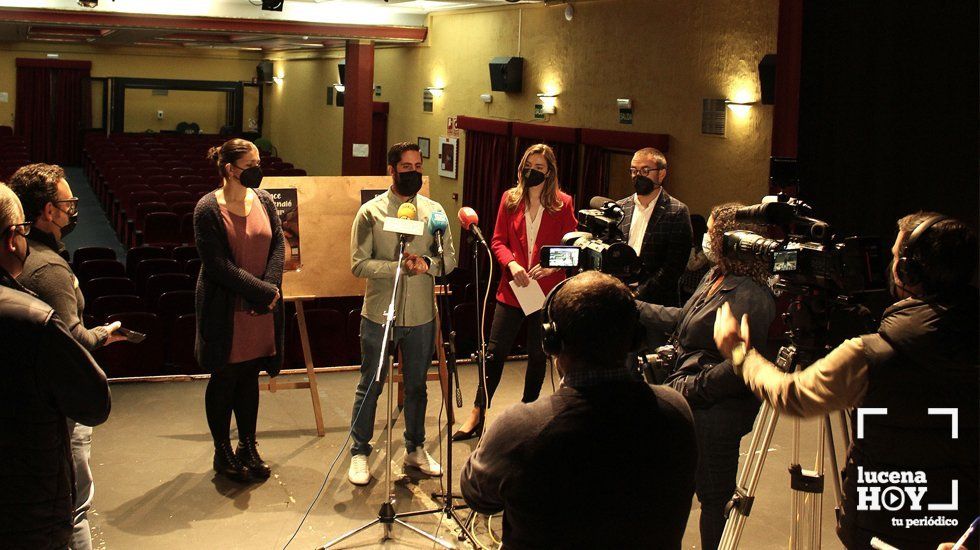  Presentación del montaje teatral en el Palacio Erisana 