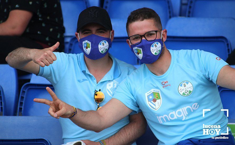 GALERÍA / El Puente Genil se lleva el derbi en el estadio Ciudad de Lucena en un partido con más emoción que ocasiones (0-1)