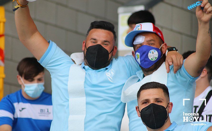 GALERÍA / El Puente Genil se lleva el derbi en el estadio Ciudad de Lucena en un partido con más emoción que ocasiones (0-1)