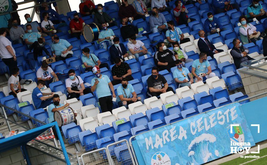 GALERÍA / El Puente Genil se lleva el derbi en el estadio Ciudad de Lucena en un partido con más emoción que ocasiones (0-1)