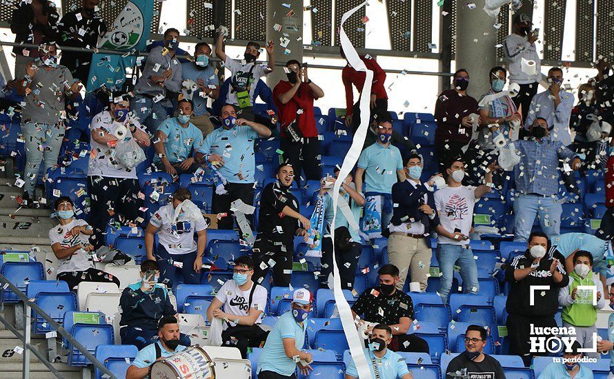 GALERÍA / El Puente Genil se lleva el derbi en el estadio Ciudad de Lucena en un partido con más emoción que ocasiones (0-1)