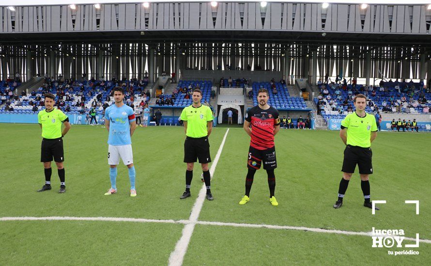 GALERÍA / El Puente Genil se lleva el derbi en el estadio Ciudad de Lucena en un partido con más emoción que ocasiones (0-1)