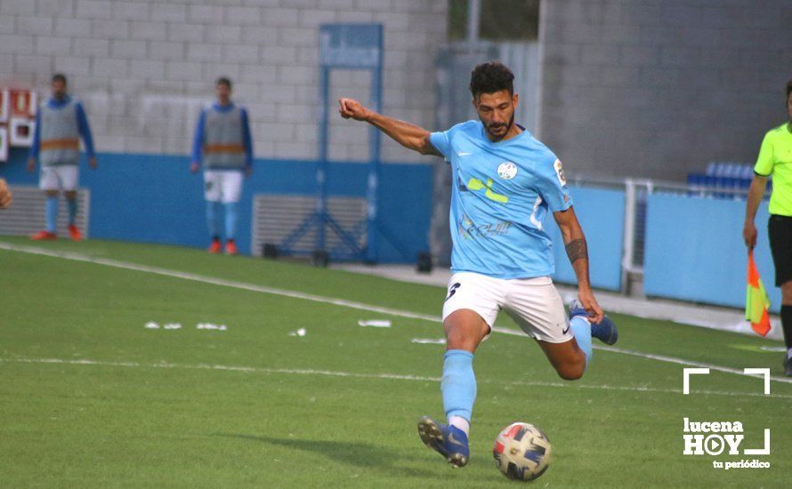 GALERÍA / El Puente Genil se lleva el derbi en el estadio Ciudad de Lucena en un partido con más emoción que ocasiones (0-1)