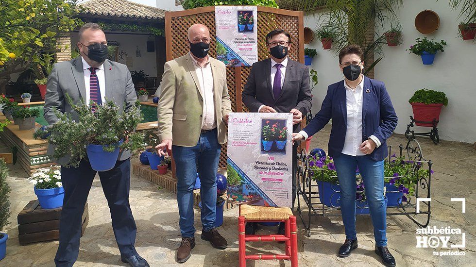  Presentación del certamen en el Patio del Museo del Anís, de Rute 