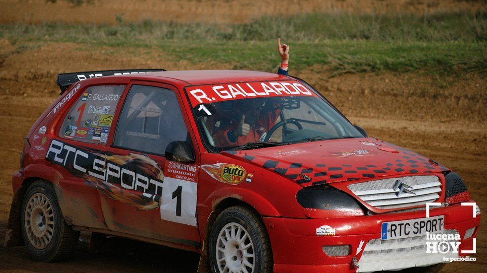  Rafael Gallardo celebra la victoria 