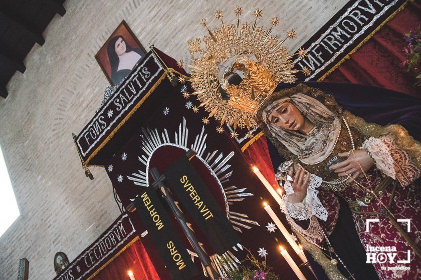 GALERÍA: Semana Santa 2021: Las imágenes del Jueves Santo en Lucena: Caridad, Santa Fe, Columna, Caído y Sangre