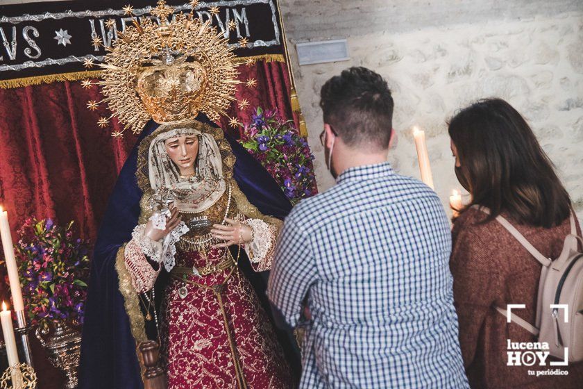 GALERÍA: Semana Santa 2021: Las imágenes del Jueves Santo en Lucena: Caridad, Santa Fe, Columna, Caído y Sangre