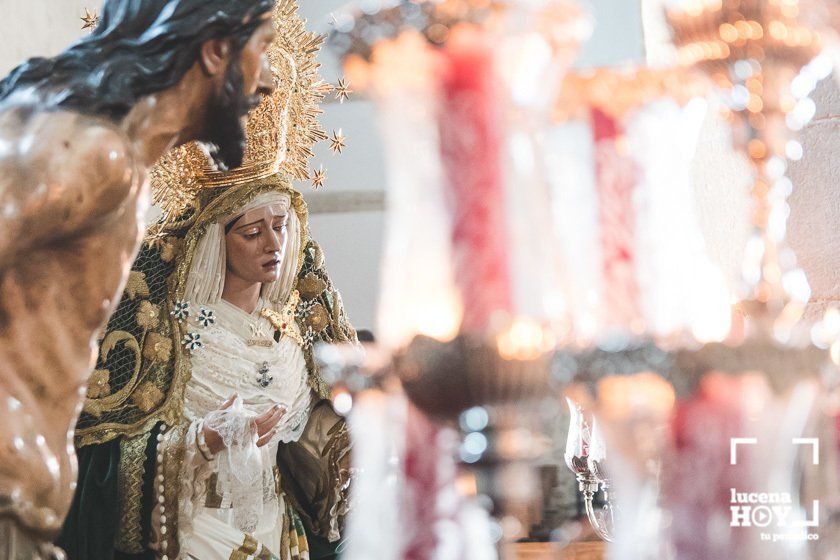 GALERÍA: Semana Santa 2021: Las imágenes del Jueves Santo en Lucena: Caridad, Santa Fe, Columna, Caído y Sangre