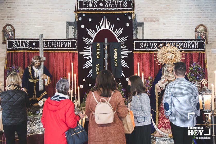 GALERÍA: Semana Santa 2021: Las imágenes del Jueves Santo en Lucena: Caridad, Santa Fe, Columna, Caído y Sangre