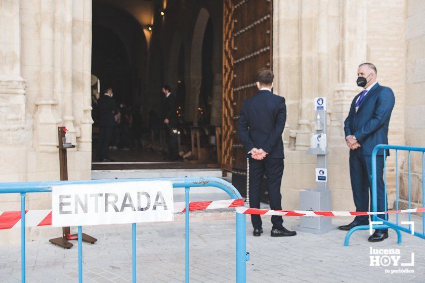 GALERÍA: Semana Santa 2021: Las imágenes del Jueves Santo en Lucena: Caridad, Santa Fe, Columna, Caído y Sangre