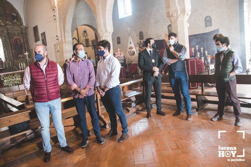 GALERÍA: Semana Santa 2021: Las imágenes del Jueves Santo en Lucena: Caridad, Santa Fe, Columna, Caído y Sangre