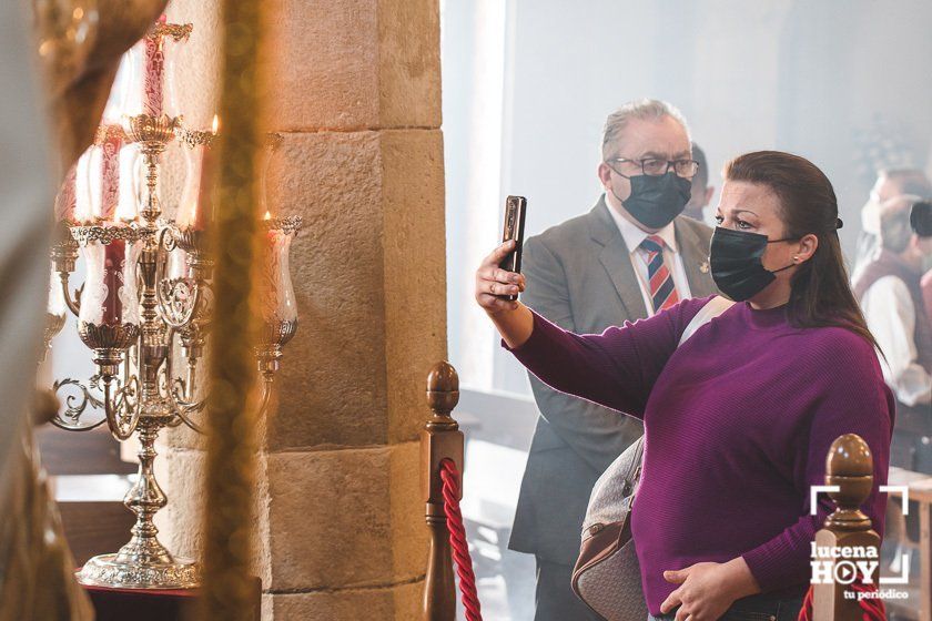 GALERÍA: Semana Santa 2021: Las imágenes del Jueves Santo en Lucena: Caridad, Santa Fe, Columna, Caído y Sangre