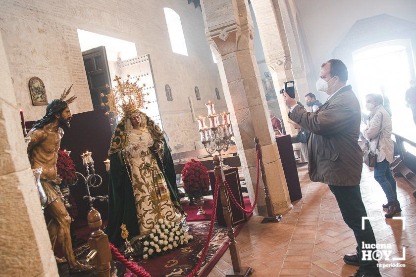 GALERÍA: Semana Santa 2021: Las imágenes del Jueves Santo en Lucena: Caridad, Santa Fe, Columna, Caído y Sangre