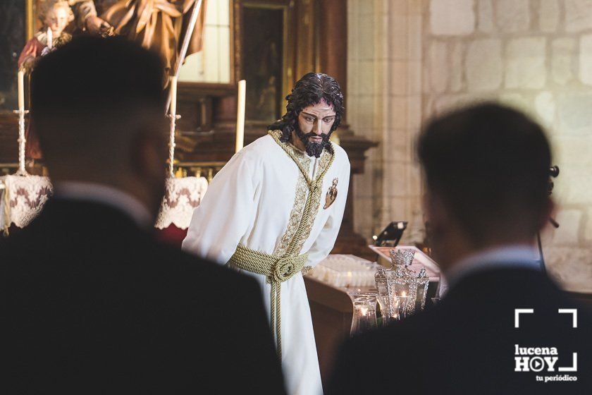 GALERÍA: Semana Santa 2021: Las imágenes del Jueves Santo en Lucena: Caridad, Santa Fe, Columna, Caído y Sangre