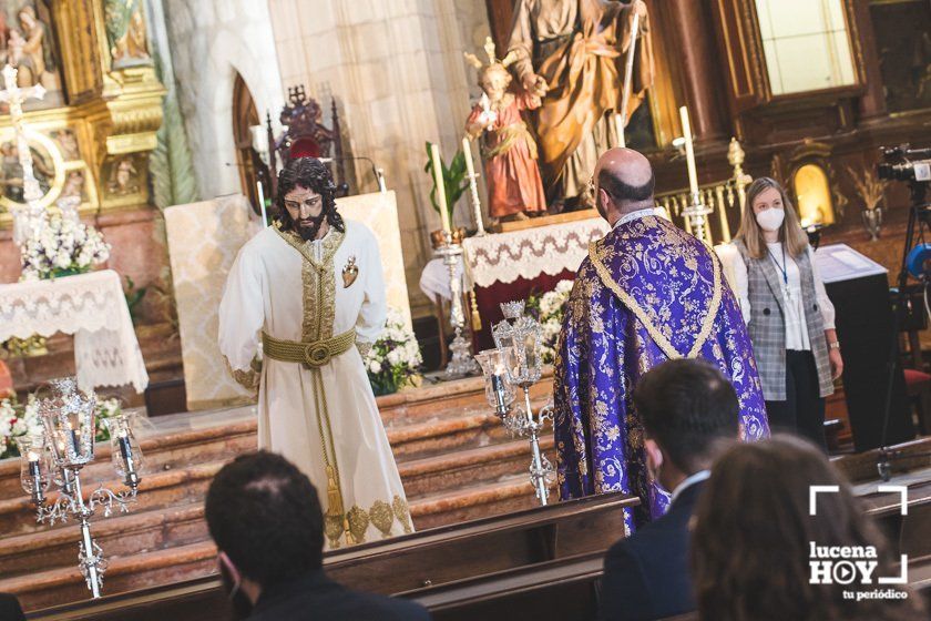 GALERÍA: Semana Santa 2021: Las imágenes del Jueves Santo en Lucena: Caridad, Santa Fe, Columna, Caído y Sangre