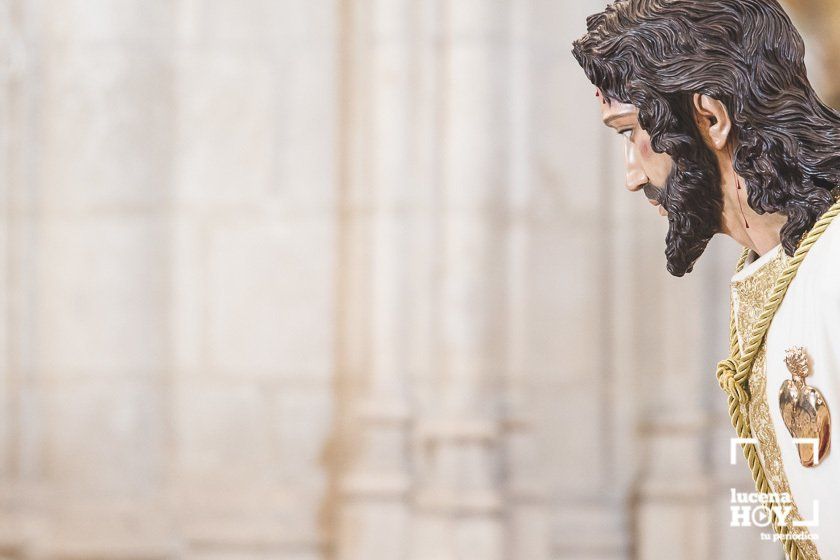 GALERÍA: Semana Santa 2021: Las imágenes del Jueves Santo en Lucena: Caridad, Santa Fe, Columna, Caído y Sangre