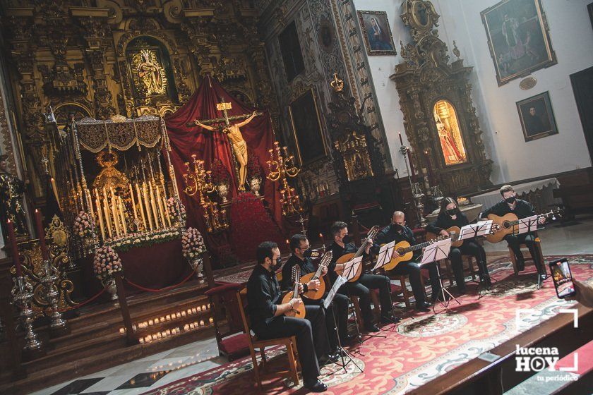 GALERÍA: Semana Santa 2021: Las imágenes del Jueves Santo en Lucena: Caridad, Santa Fe, Columna, Caído y Sangre