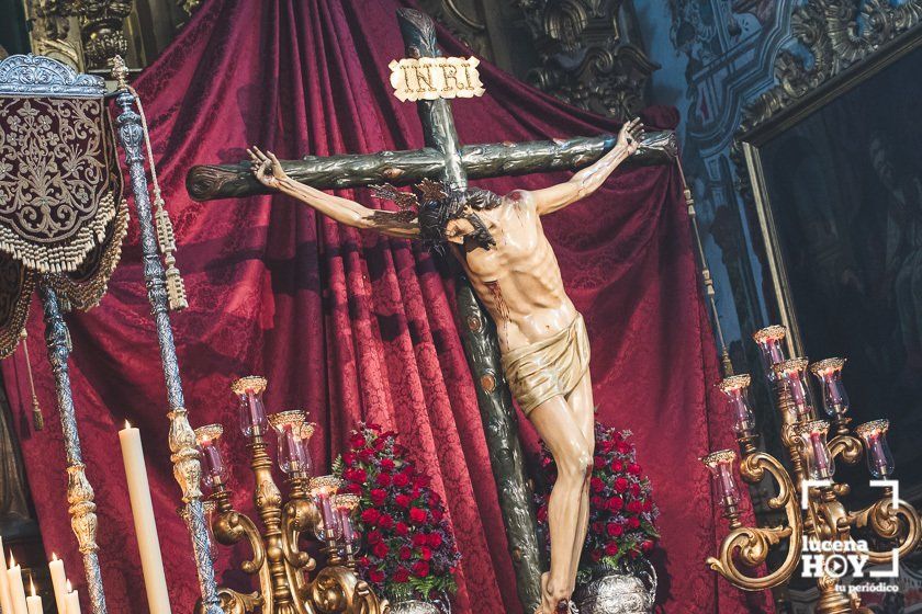 GALERÍA: Semana Santa 2021: Las imágenes del Jueves Santo en Lucena: Caridad, Santa Fe, Columna, Caído y Sangre