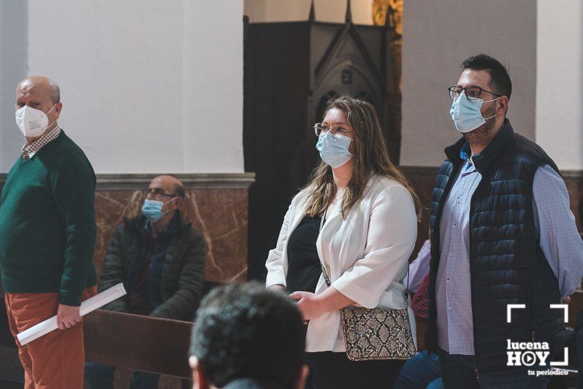 GALERÍA: Semana Santa 2021: Las imágenes del Jueves Santo en Lucena: Caridad, Santa Fe, Columna, Caído y Sangre