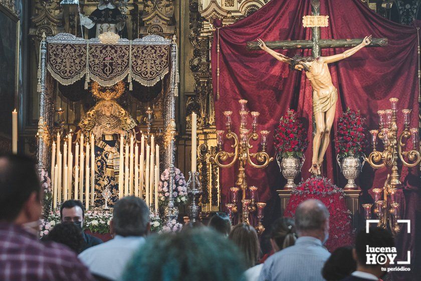 GALERÍA: Semana Santa 2021: Las imágenes del Jueves Santo en Lucena: Caridad, Santa Fe, Columna, Caído y Sangre