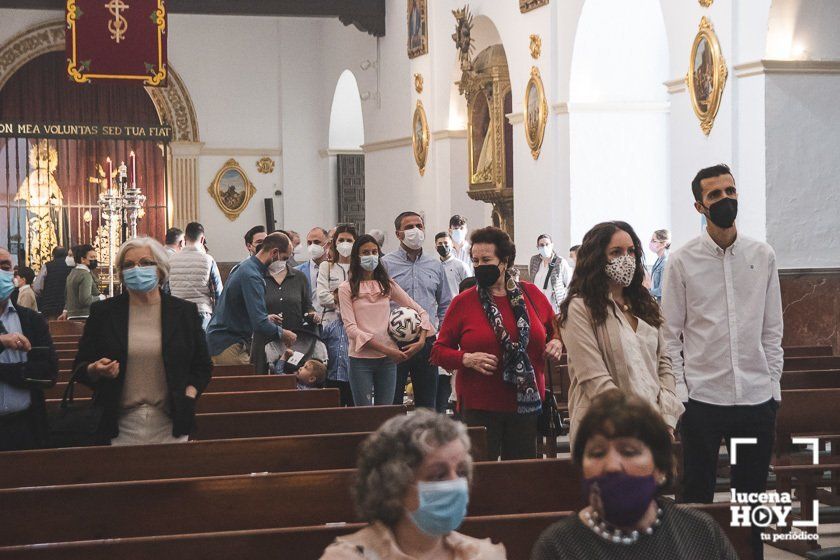 GALERÍA: Semana Santa 2021: Las imágenes del Jueves Santo en Lucena: Caridad, Santa Fe, Columna, Caído y Sangre