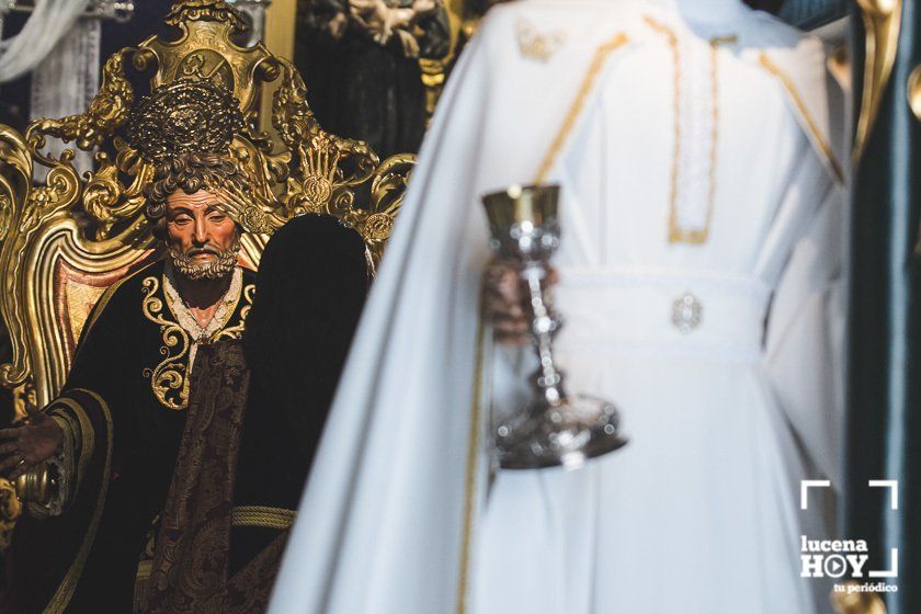 GALERÍA: Semana Santa 2021: Las imágenes del Jueves Santo en Lucena: Caridad, Santa Fe, Columna, Caído y Sangre