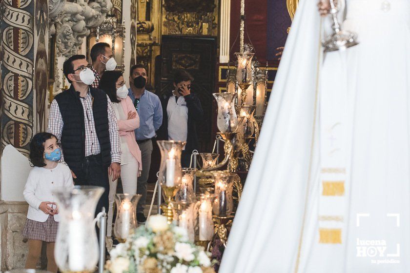 GALERÍA: Semana Santa 2021: Las imágenes del Jueves Santo en Lucena: Caridad, Santa Fe, Columna, Caído y Sangre