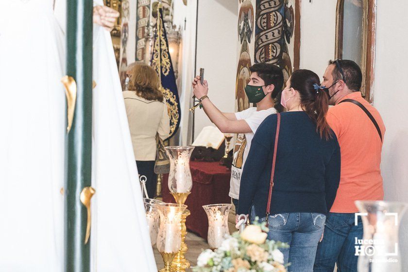 GALERÍA: Semana Santa 2021: Las imágenes del Jueves Santo en Lucena: Caridad, Santa Fe, Columna, Caído y Sangre