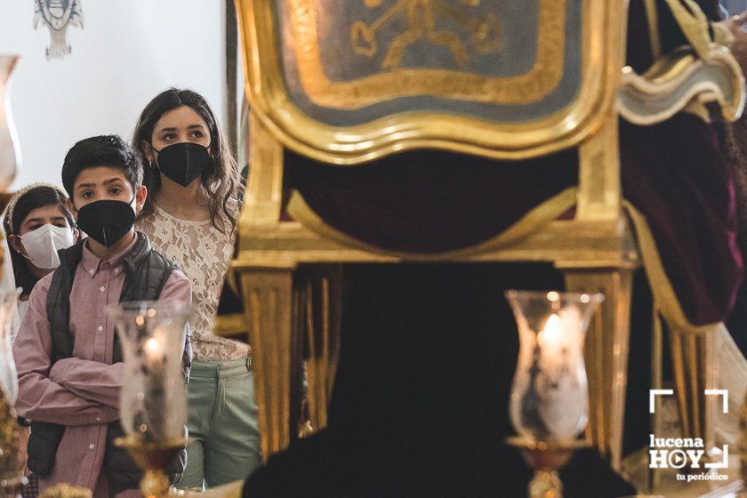 GALERÍA: Semana Santa 2021: Las imágenes del Jueves Santo en Lucena: Caridad, Santa Fe, Columna, Caído y Sangre