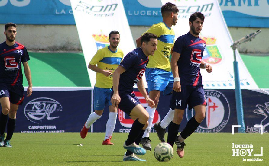 GALERÍA: El Lucecor se impone a un correoso Castro del Río en un partido con más emoción que juego y sigue soñando con el ascenso (1-0)