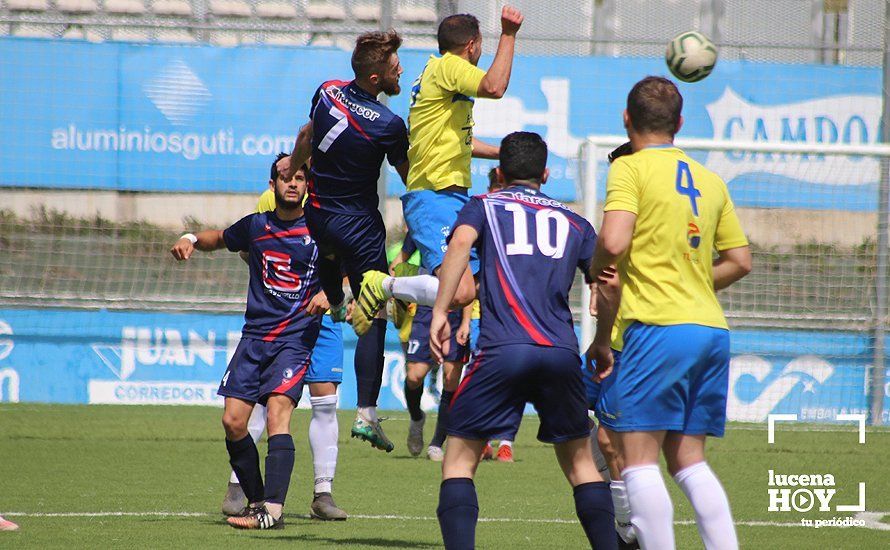 GALERÍA: El Lucecor se impone a un correoso Castro del Río en un partido con más emoción que juego y sigue soñando con el ascenso (1-0)