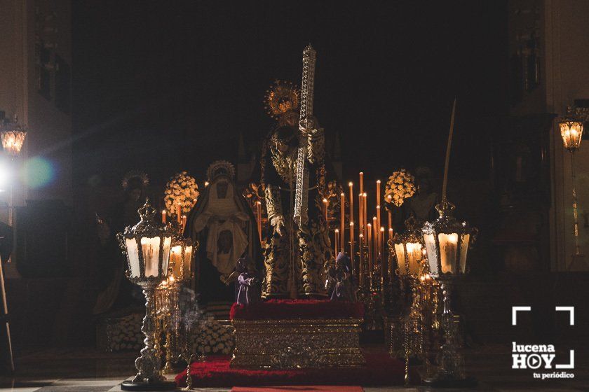 GALERÍA: Semana Santa 2021: Las imágenes del Viernes Santo en Lucena ante Ntro. Padre Jesús Nazareno