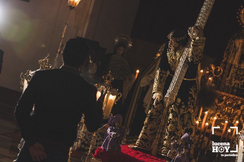 GALERÍA: Semana Santa 2021: Las imágenes del Viernes Santo en Lucena ante Ntro. Padre Jesús Nazareno