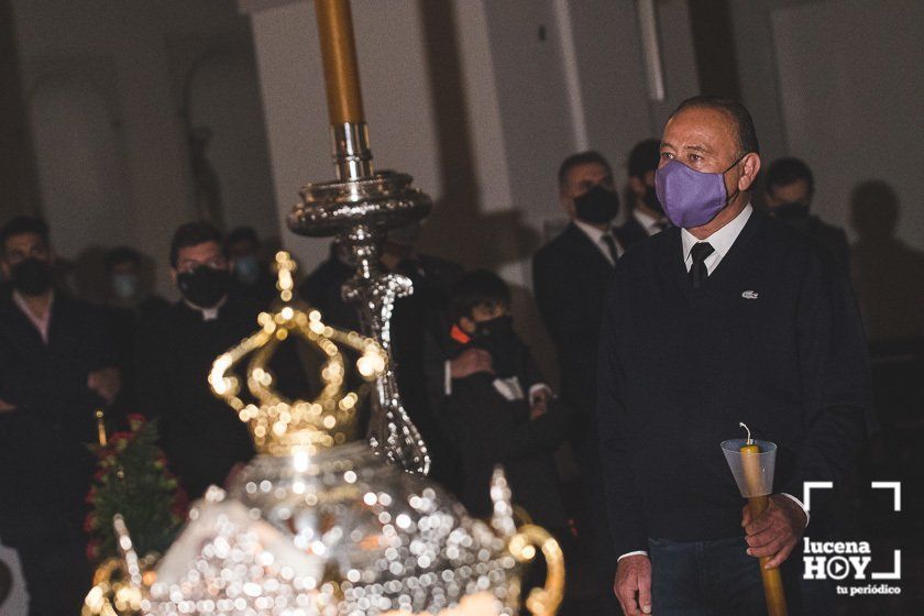 GALERÍA: Semana Santa 2021: Las imágenes del Viernes Santo en Lucena ante Ntro. Padre Jesús Nazareno