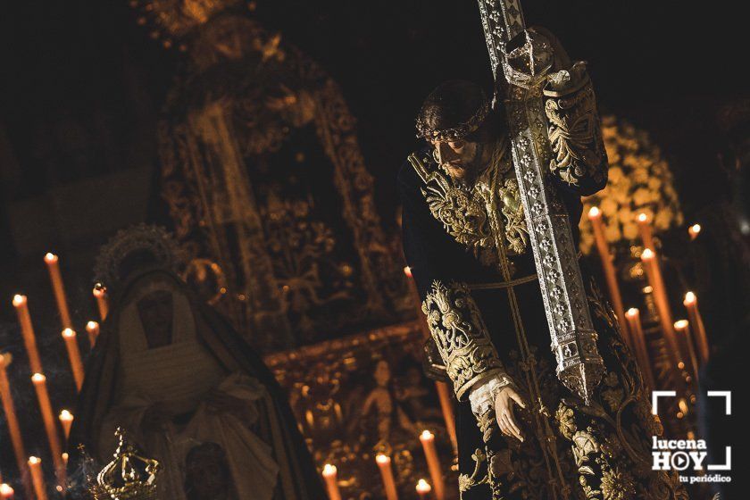 GALERÍA: Semana Santa 2021: Las imágenes del Viernes Santo en Lucena ante Ntro. Padre Jesús Nazareno