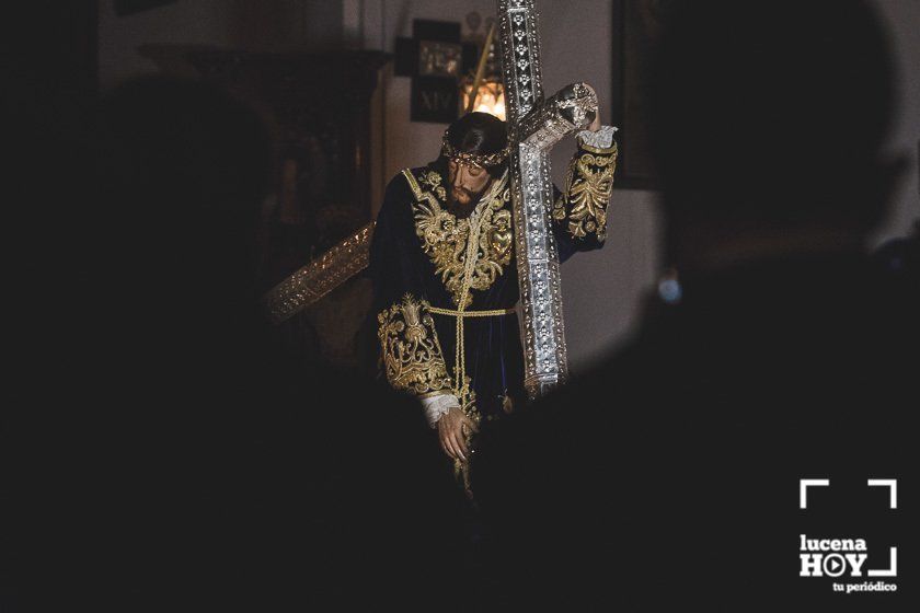 GALERÍA: Semana Santa 2021: Las imágenes del Viernes Santo en Lucena ante Ntro. Padre Jesús Nazareno